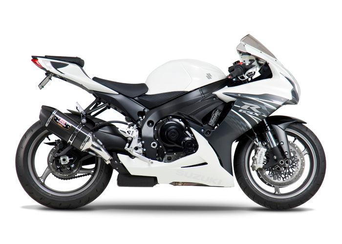 Yoshimura Street R77 Slip On Exhaust System '11-'20 Suzuki GSXR 600/750 - Motostarz USA