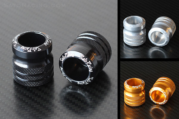 Sato Racing Handle Bar Ends for 2009-2015 BMW S1000RR - Long Style