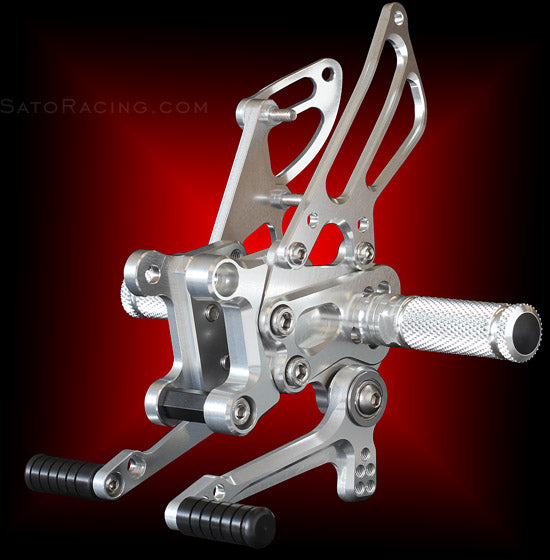 Sato Racing Adjustable Rearsets '11-'13 Aprilia RSV4 APRC