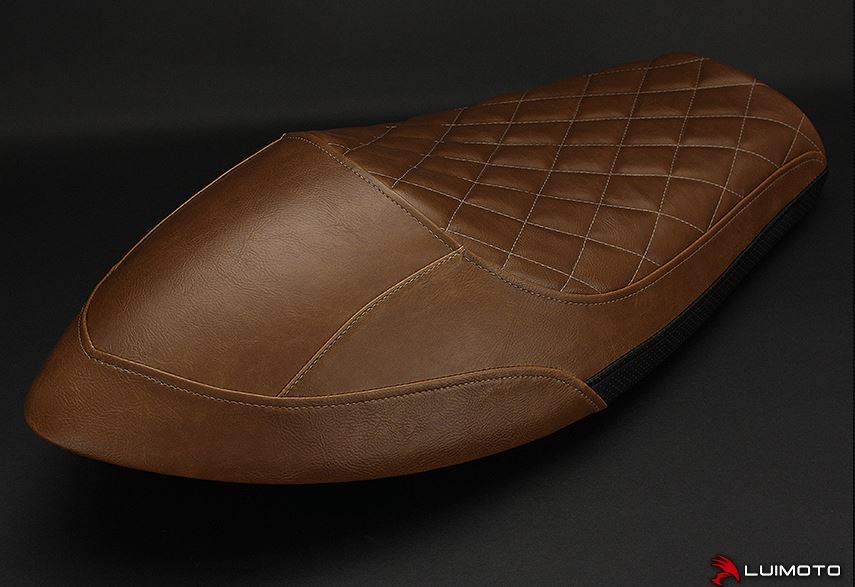 LuiMoto Vintage Diamond Seat Covers 2016-2017 Triumph Street Thruxton