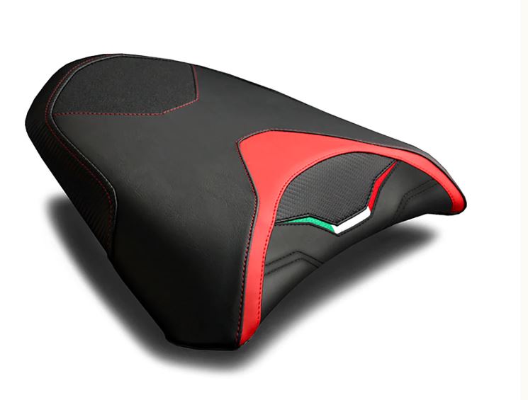 LuiMoto Team Italia Passenger Seat Cover '15-'20 Ducati Multistrada