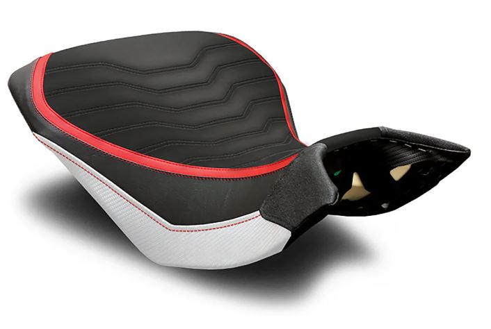 LuiMoto Team Italia Rider Seat Cover '15-'20 Ducati Multistrada