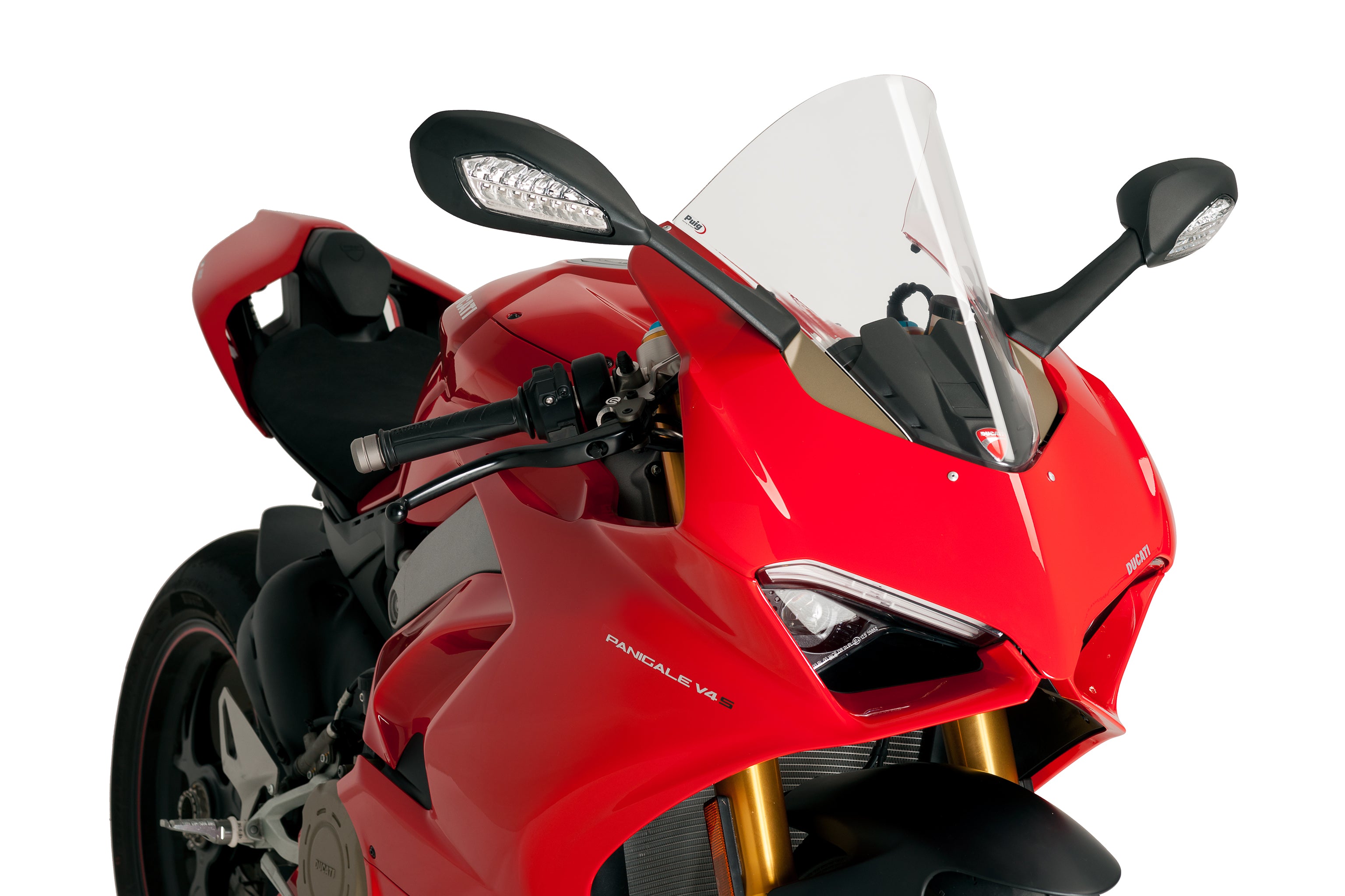 Puig R-Racer Windscreen for 20-24 Ducati Panigale V4