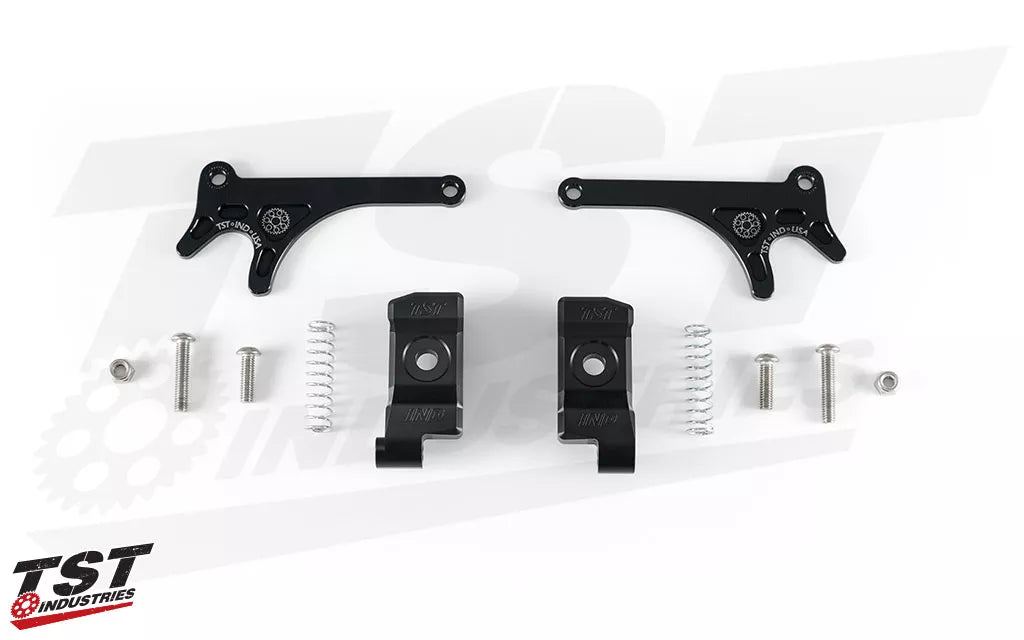 TST Industries Captive Chain Adjuster & GP Lifter 15-26 Yamaha YZF-R3, 20-26 MT-03 - Motostarz USA