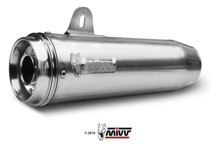 MIVV Ghibli Stainless Steel Slip-On Exhaust '18-'23 Kawasaki Z 900 RS