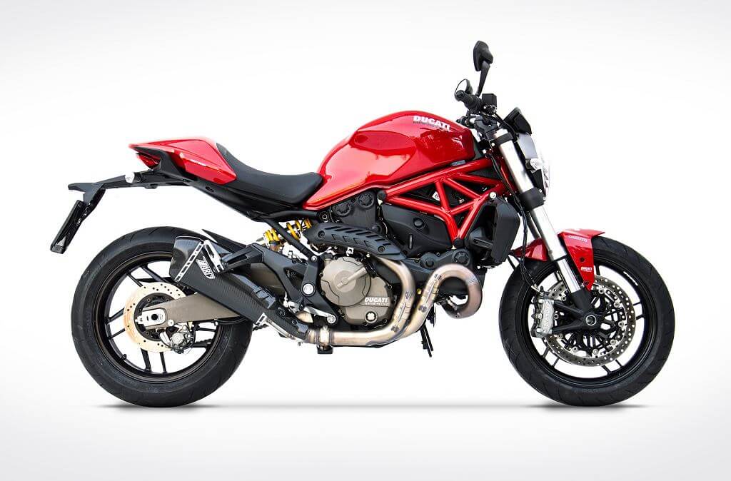 ZARD Racing Slip-On Exhaust '15-'17 Ducati Monster 821