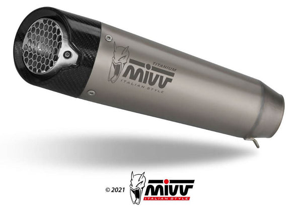 MIVV X-M5 Titanium Slip-On Exhaust '20-'23 KTM 1290 Superduke
