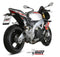 MIVV MK3 Stainless Steel Slip-On Exhaust '18-'20 Aprilia Tuono V4 1100