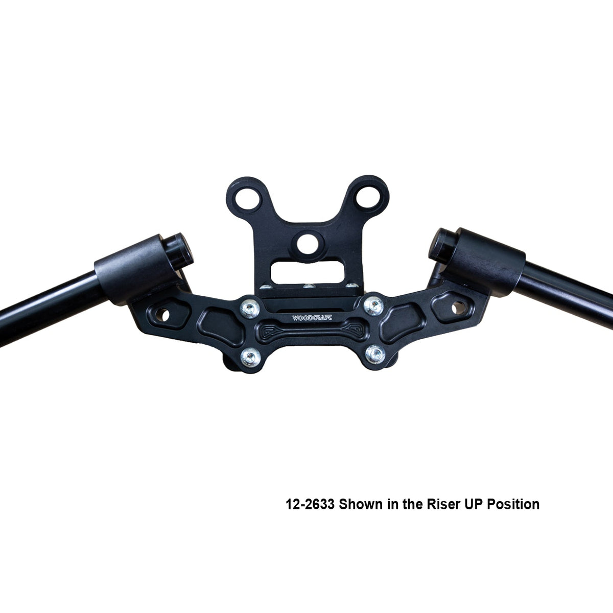 Woodcraft Clip-On Adapter Plate w/ Gauge Mount 18-21 Ducati Monster 797/821 | 1.5 inch Standard Rise w/ BXL Bars