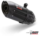 MIVV Suono Black Stainless Steel Slip-On Exhaust '16-'23 KTM 1290 Superduke GT