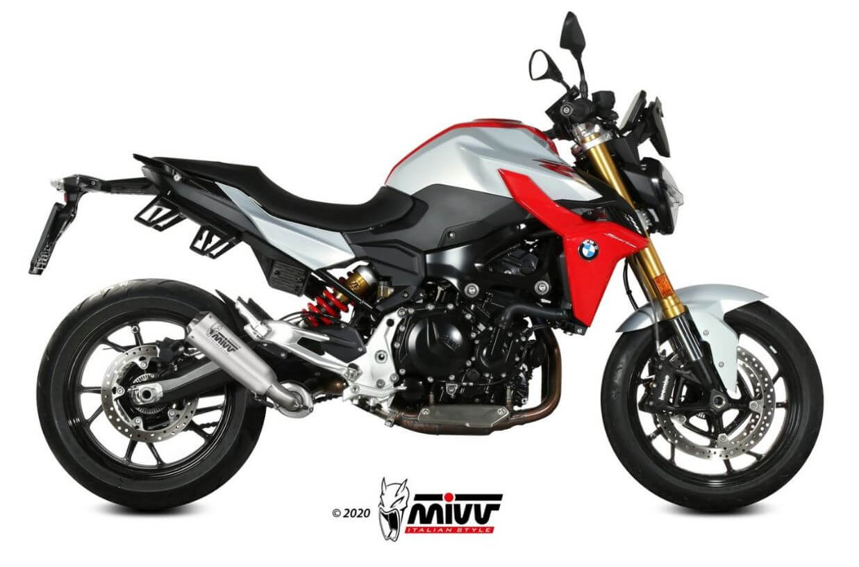 MIVV X-M1 Titanium Slip-On Exhaust '20-'23 BMW F 900 R