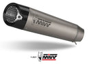 MIVV X-M5 Titanium Slip-On Exhaust '18-'20 Triumph Speed Triple 1050 R/S/RS