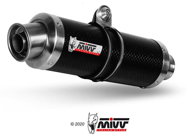 MIVV GP Carbon Slip-On Exhaust '16-'23 Yamaha MT-03