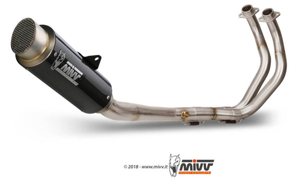 MIVV GP Pro Carbon Full System Exhaust '21-'23 Yamaha MT/FZ-07