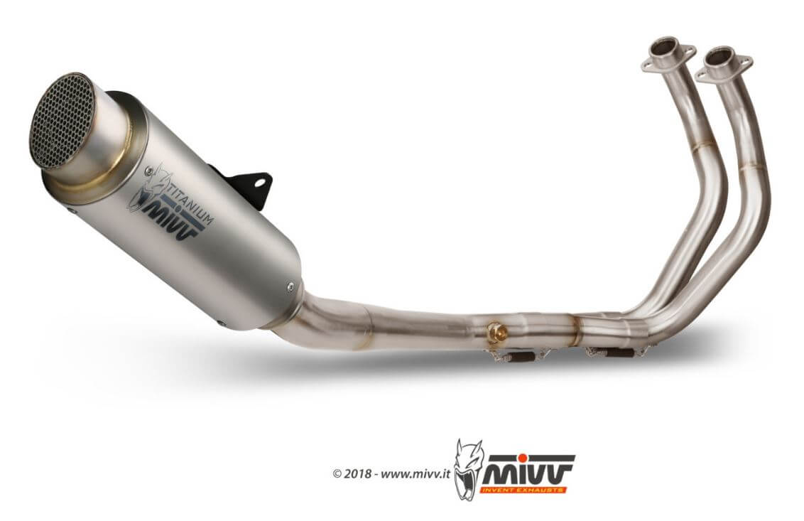 MIVV GP Pro Titanium Full System Exhaust '21-'23 Yamaha MT/FZ-07