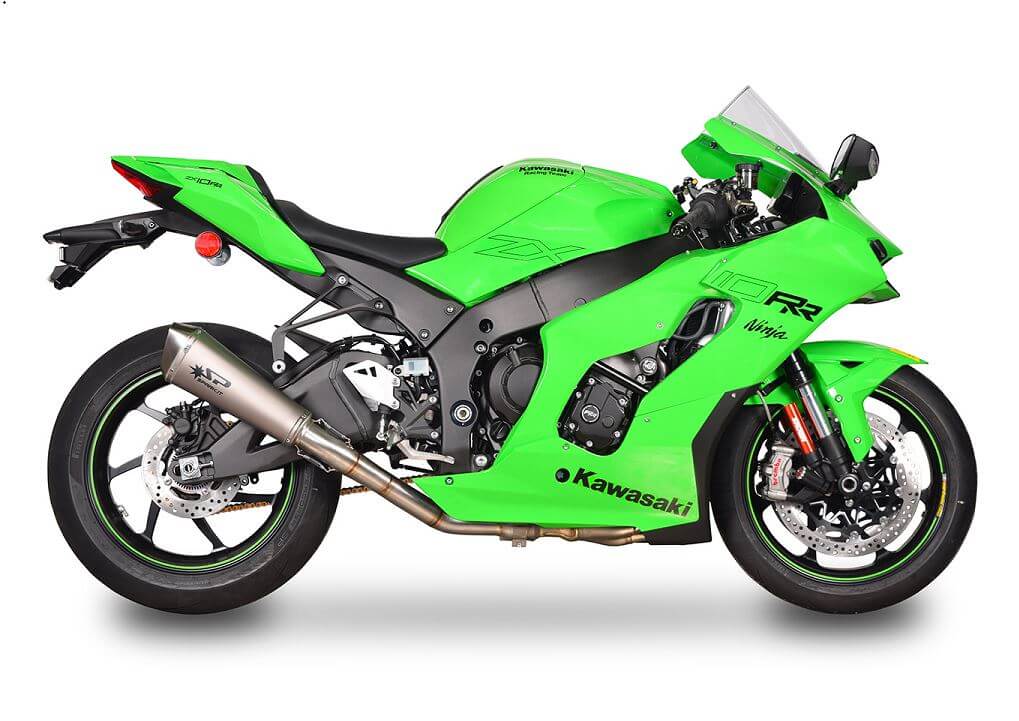 Spark Konix Titanium Semi-Full Exhaust '21-'23 Kawasaki ZX