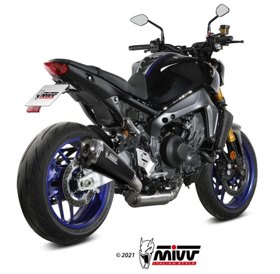 MIVV Delta Race Carbon Full System Exhaust '21-'23 Yamaha MT/FZ-09/SP