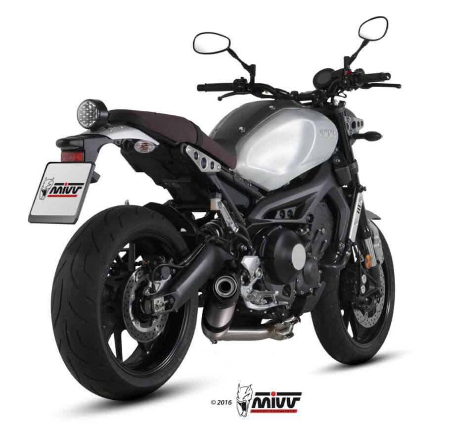 MIVV Oval Titanium Full System Exhaust '16-'20 Yamaha XSR 900