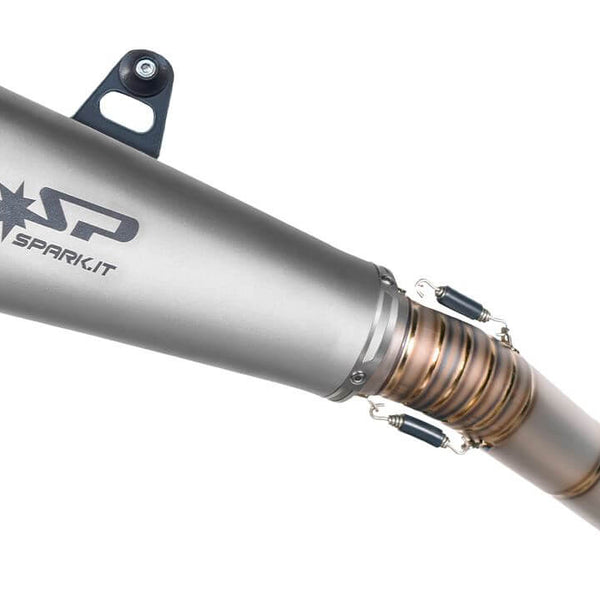 Spark KONIX EVO Titanium Slip-On Exhaust 21-23 Aprilia RSV4