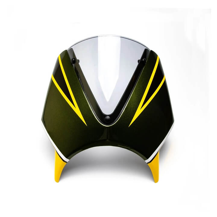 Pyramid Fly Screen Kawasaki Z900RS '19-'23 | Candytone Green