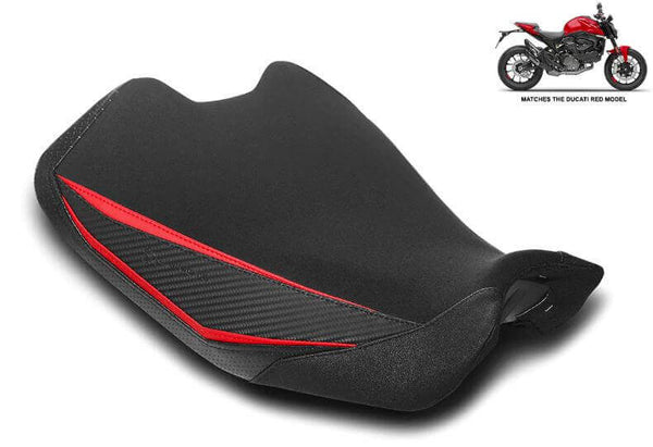 LuiMoto Veloce Rider Seat Cover '21-'23 Ducati Monster 937/950