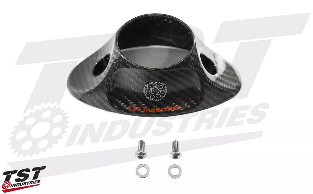 TST Carbon Fiber Exhaust Tip '13+ Honda CBR600RR
