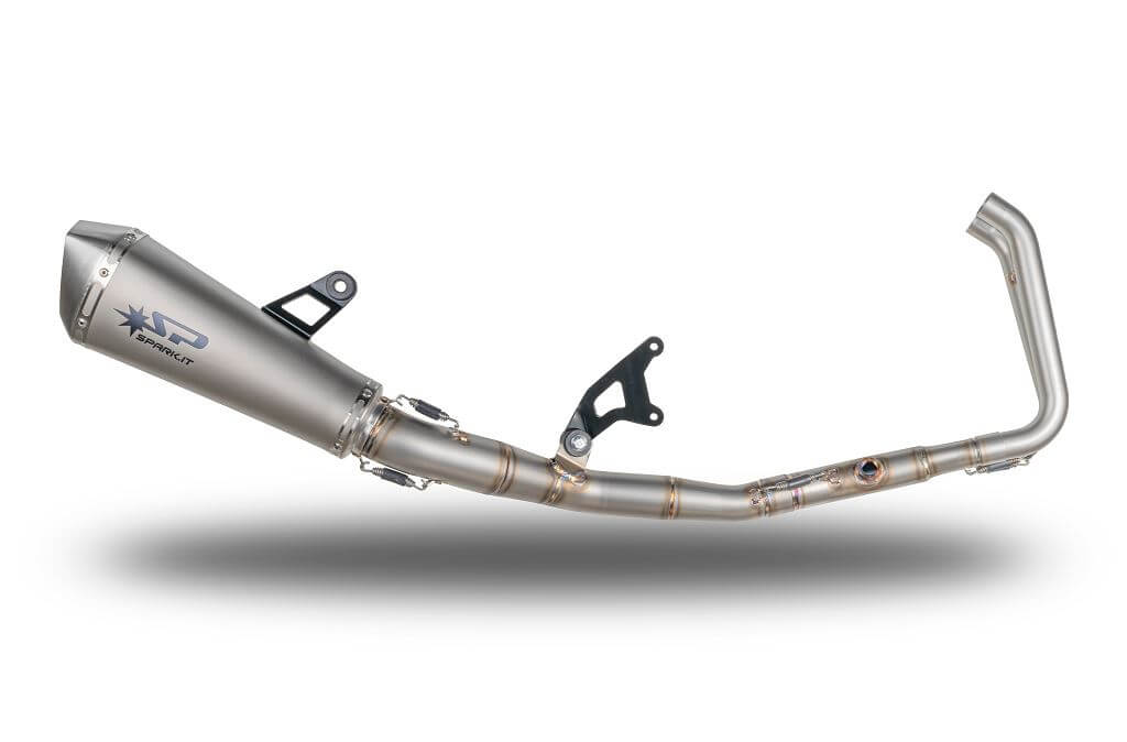 Spark Konix Titanium Full Exhaust '18-'23 Kawasaki Ninja 400