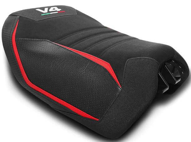 LuiMoto Grezzo Rider Seat Cover '21-'23 Ducati Multistrada V4