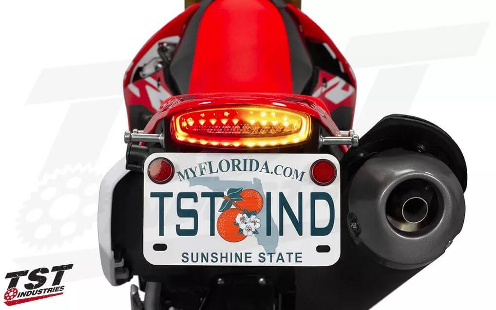 TST Integrated Tail Light + Fender Eliminator '12-'16 Honda CRF250L