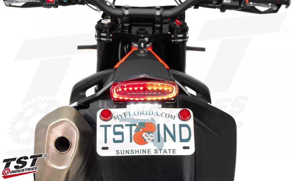 TST Integrated Tail Light + Fender Eliminator '19+ KTM SMC-R/Enduro
