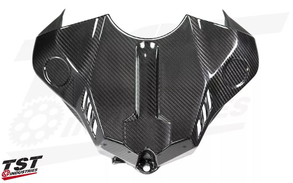 TST Carbon Fiber Tank Cover '15+ Yamaha R1