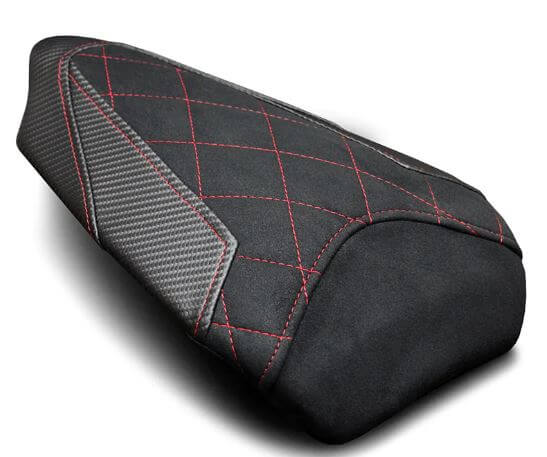 LuiMoto Diamond Passenger Seat Cover '15-'18 Ducati Panigale 959/1299