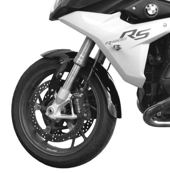 Pyramid Extended Front Guard '20-'23 BMW F900 R | Gloss Black