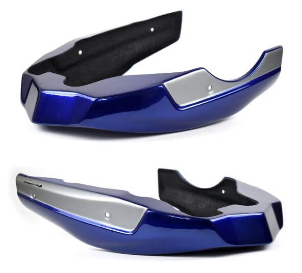 Pyramid Belly Pan '20-'23 BMW F900 XR | Metallic Blue/Graphite Grey