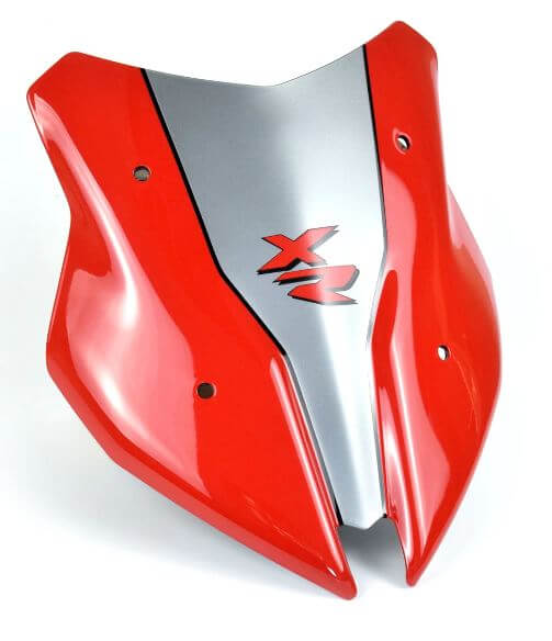 Pyramid Sport Screen '20-'23 BMW F900 XR | Racing Red/Granite Grey