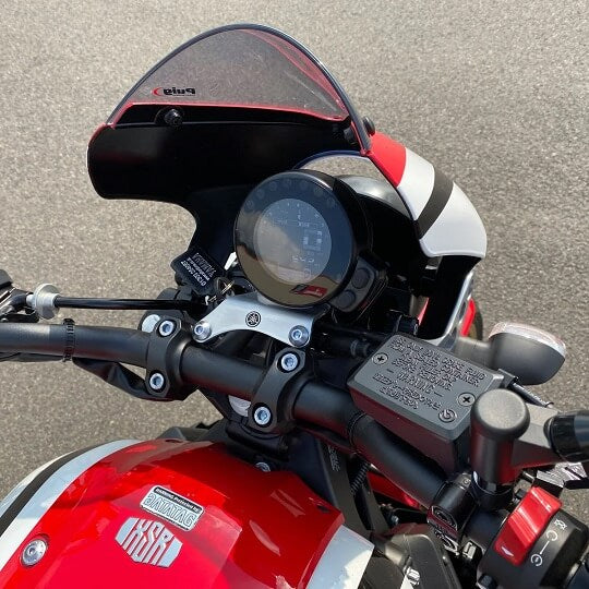 Pyramid Fly Screen Yamaha XSR 900 '20-'23 | Dynamic White