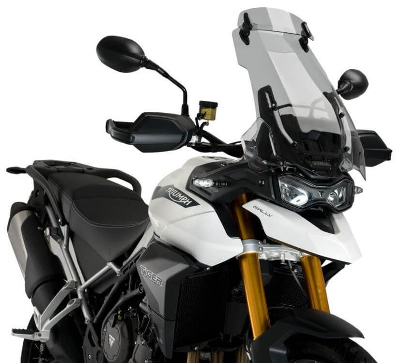 Puig Touring Windscreen w/ Visor for '20-'23 Triumph Tiger 900