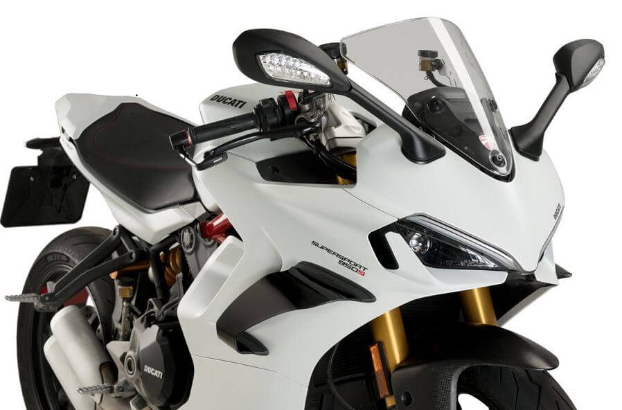 Puig Downforce Race Side Spoilers 20-24 Ducati Panigale V2, 18-19 Panigale V4/S, 21-24 Supersport 950/S