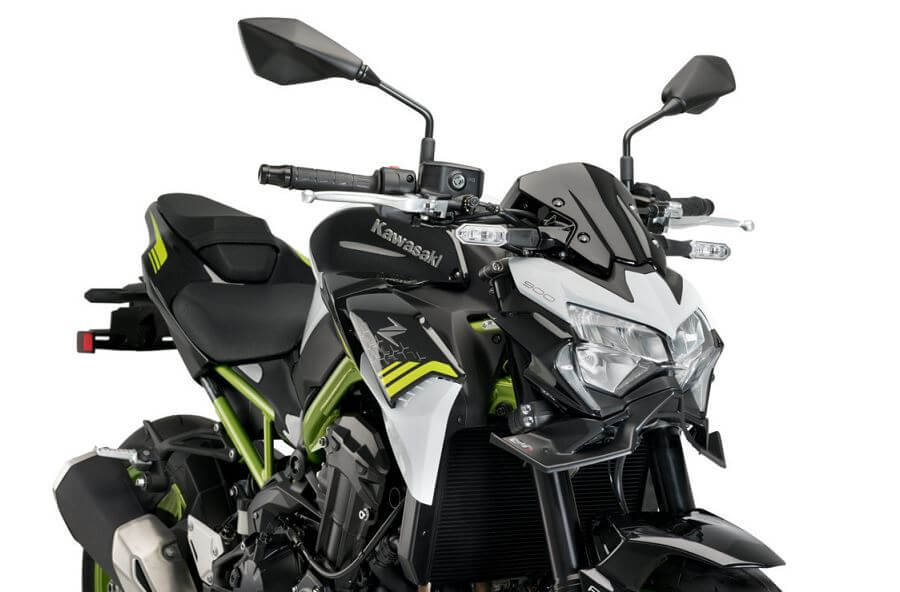 Buy Puig Downforce Naked Frontal Spoilers '20-'23 Kawasaki Z900