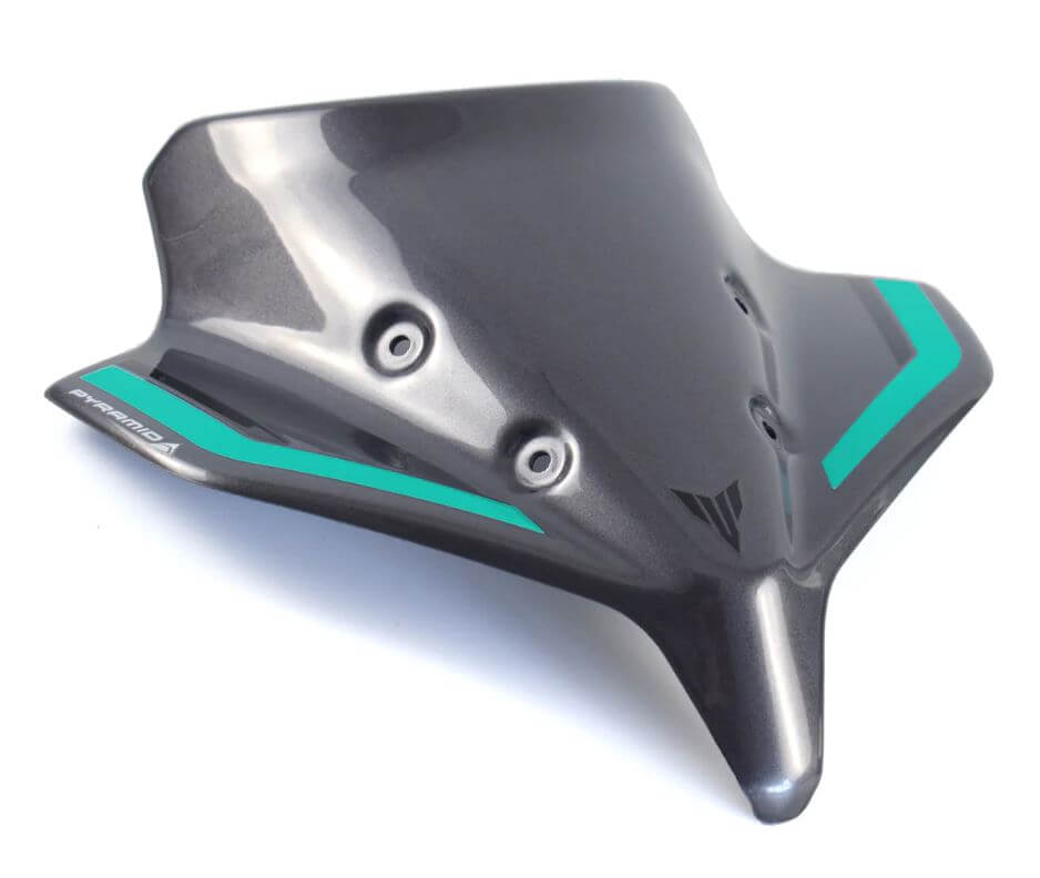 Pyramid Fly Screen '24- Yamaha MT-10 | Midnight Cyan