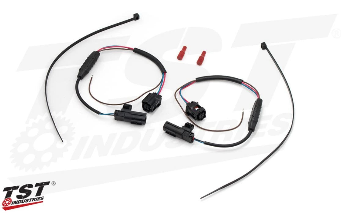 TST Industries DRL To Turn Signal Harness Coverter 25- Yamaha R9