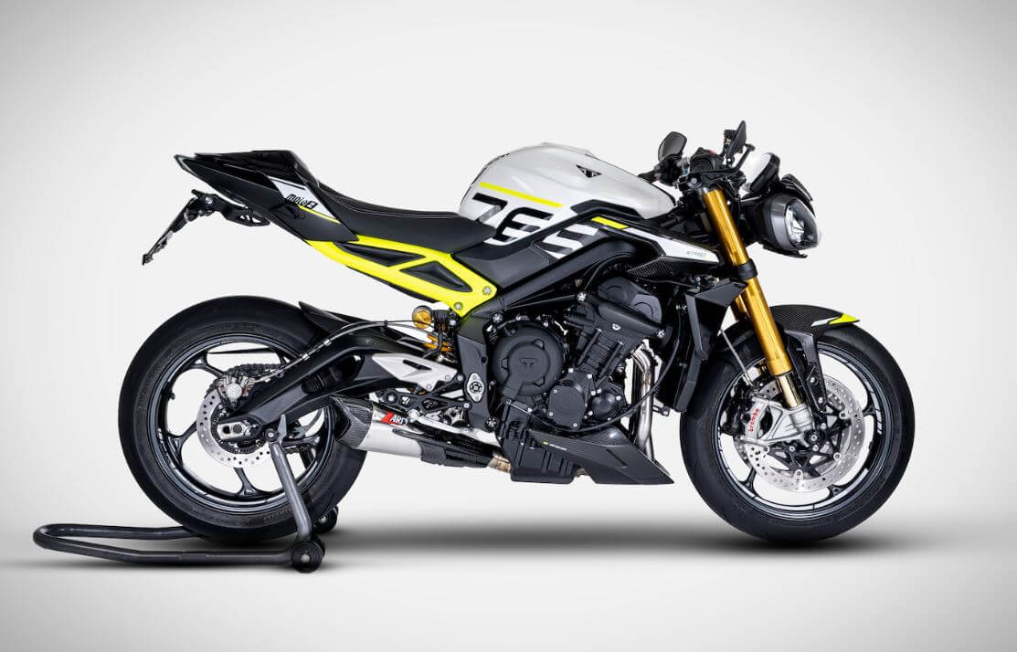 ZARD Stainless Steel Full Exhaust '23-'24 Triumph Street Triple 765
