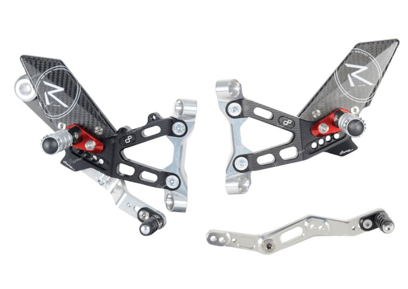 Lightech R Series Rearsets (Standard/Reverse) '19-'23 BMW S1000RR, '22-'23 M1000RR