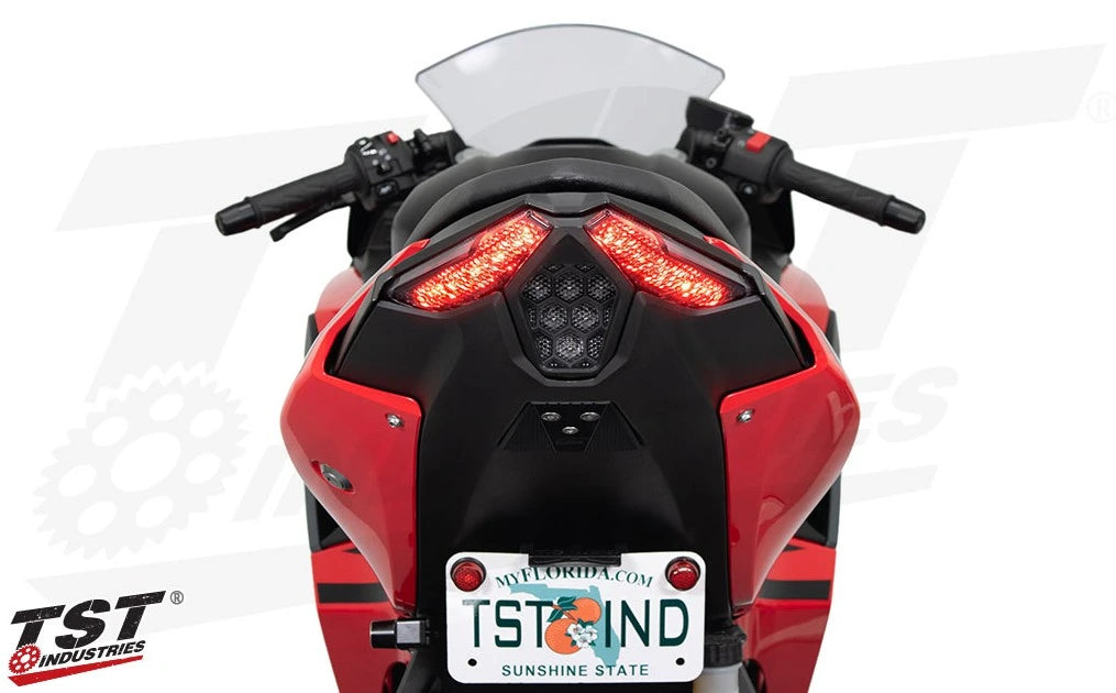 TST Programmable and Sequential LED Integrated Tail Light 24-25 Kawasaki Ninja 500/Z500