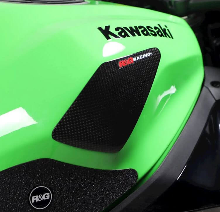 R&G Racing Carbon Tank Slider '23- Kawasaki ZX-4R/RR, '20- ZX-25R/RR