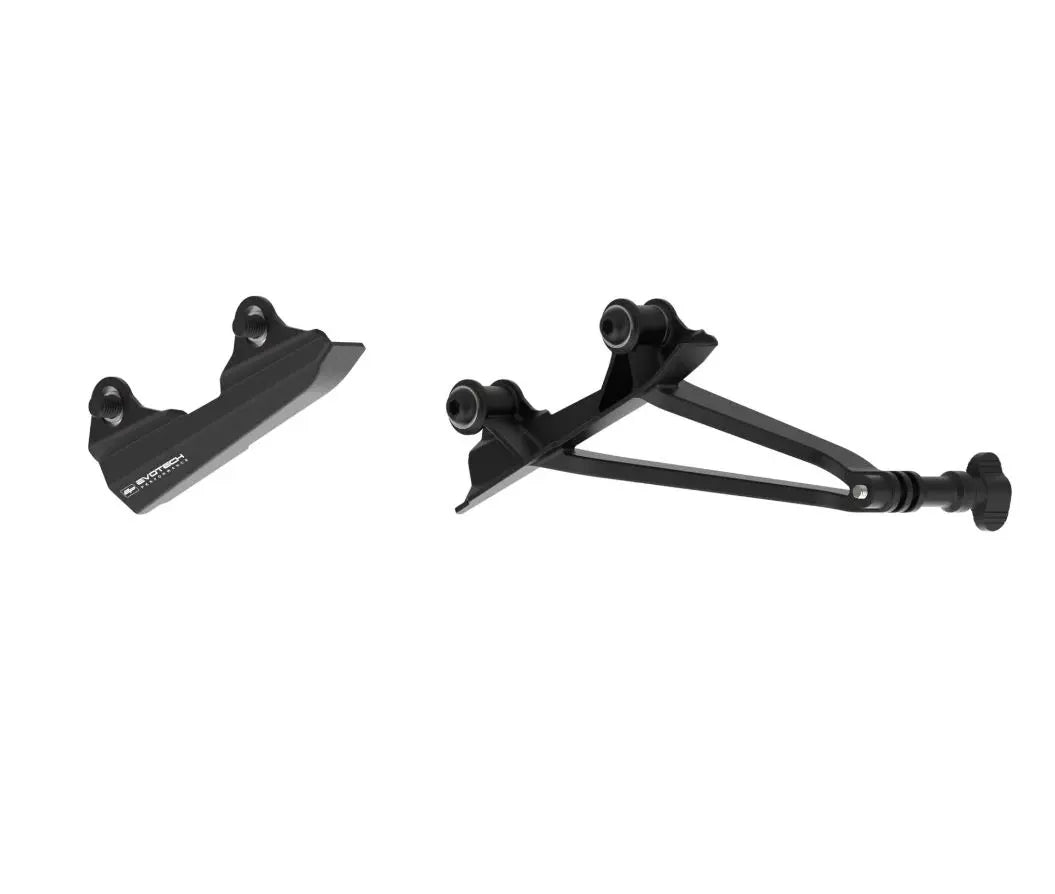Evotech Performance Footpeg Rear Facing Action Camera / Pillion Peg Cover Mount 23-25 Triumph Street Triple 765 R/RS/Moto2