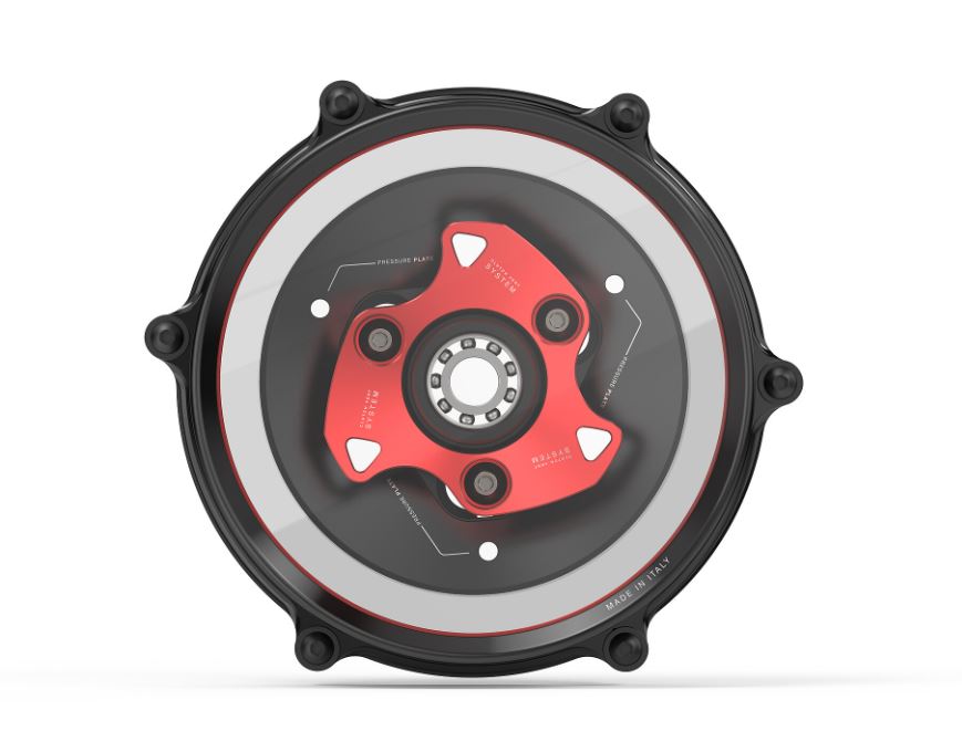 Rizoma Clear Clutch Cover for Ducati Panigale V4