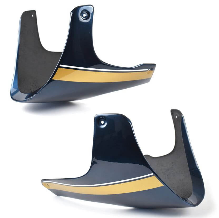 Pyramid Belly Pan '19-'23 Kawasaki Z900 RS | Candytone Blue