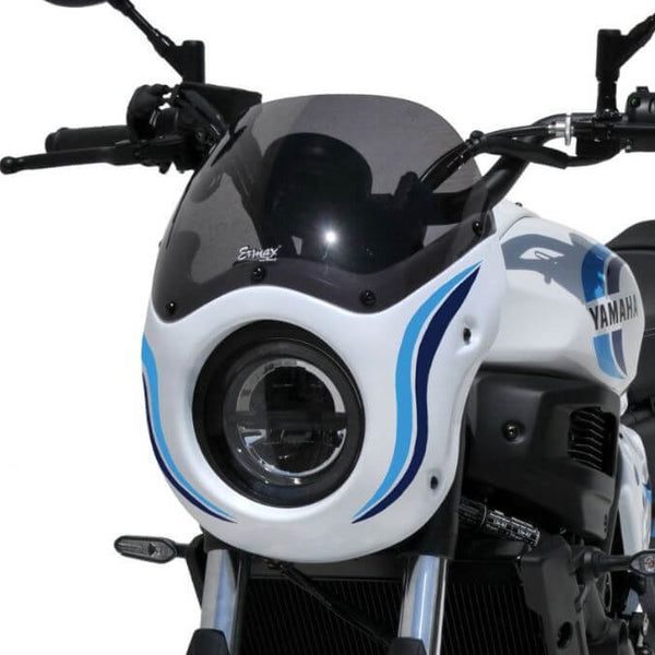 【ヤマ】フロント KEDO アルミ製フロントフェンダー(シルバー) YAMAHA XSR700 | KEDO