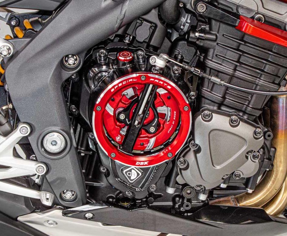 DBK Special Parts Spring Retainer '21-'23 Triumph Speed Triple RR/RS